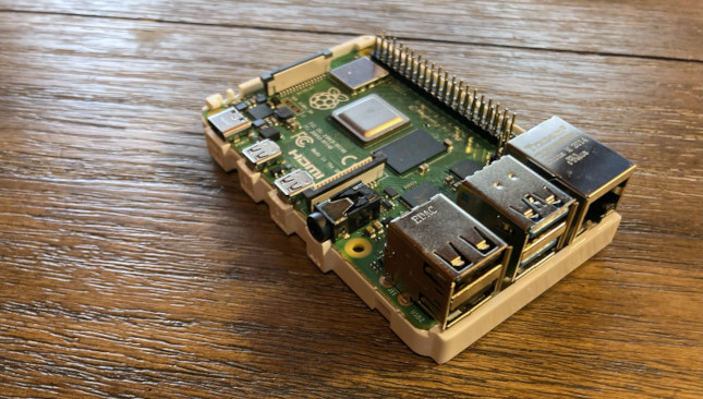 Raspberry Pi out of case